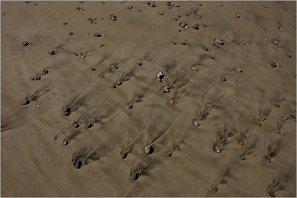 Der Wind gibt die Richtung im Sand der D&uuml;nen vor